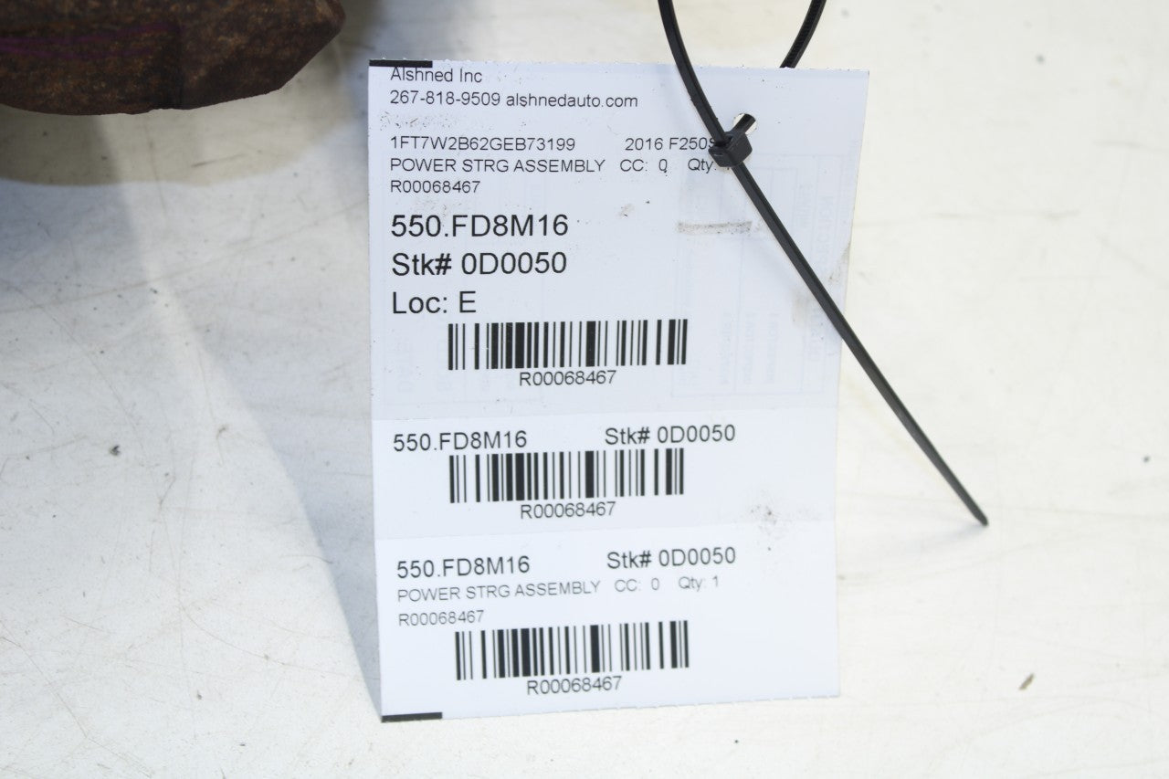 2011-2016 Ford F250 Lariat Crew Cab 6.2L Power Steering Gear Box BC34-3504-AL - Alshned Auto Parts