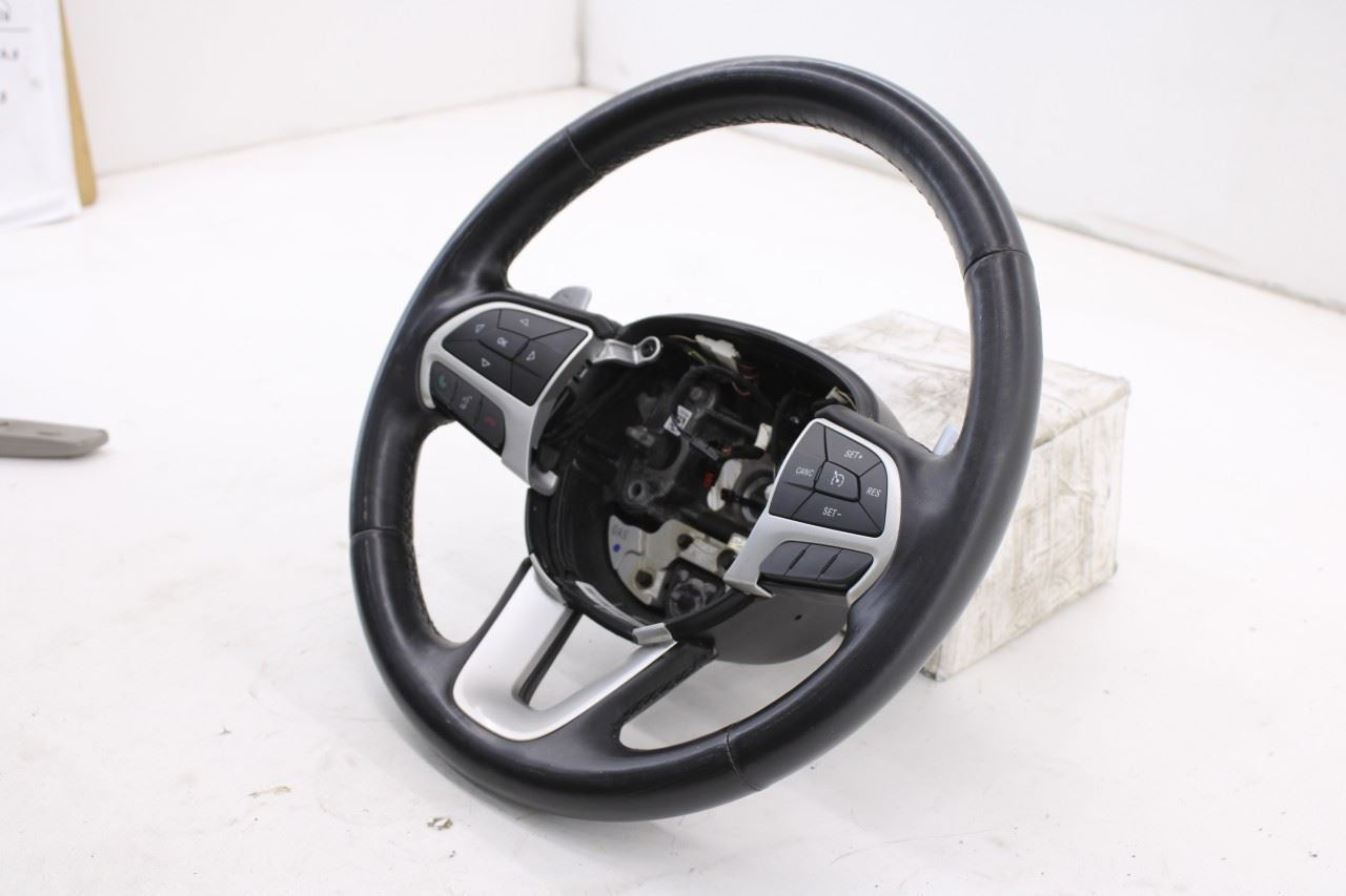 2014-2017 Dodge Durango SXT 3.6L AWD Steering Wheel Leather w/ Control Buttons - Alshned Auto Parts