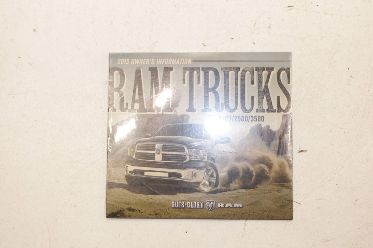 2015 Ram 1500 Big Horn User Guide Set with Case R74093 - Alshned Auto Parts