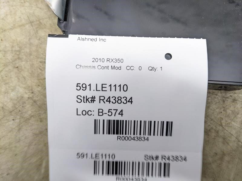 2010-2011 Lexus RX350 Power Management Control Module 89690-0E010 OEM - Alshned Auto Parts