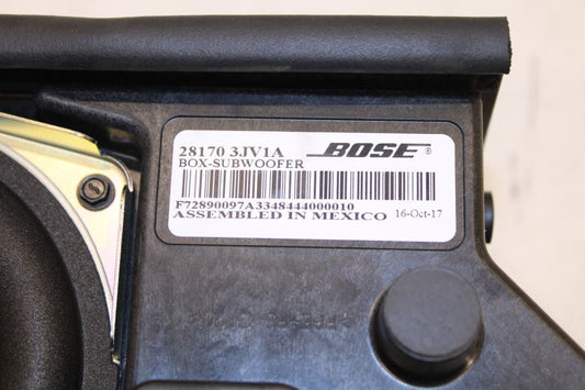 2014-2020 Infiniti QX60 Bose Rear Subwoofer Audio Speaker Box 28170-3JV1A OEM - Alshned Auto Parts