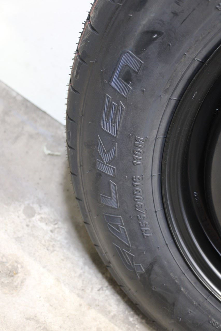 18-25 Mitsubishi Eclipse Cross ES Spare Wheel Tire Falken FK-090 T155/90D16 110M - Alshned Auto Parts