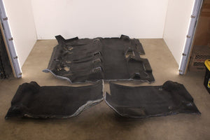 18-24 Chevrolet Equinox LT Front Right Left and Rear 2nd Row Floor Carpet Liner