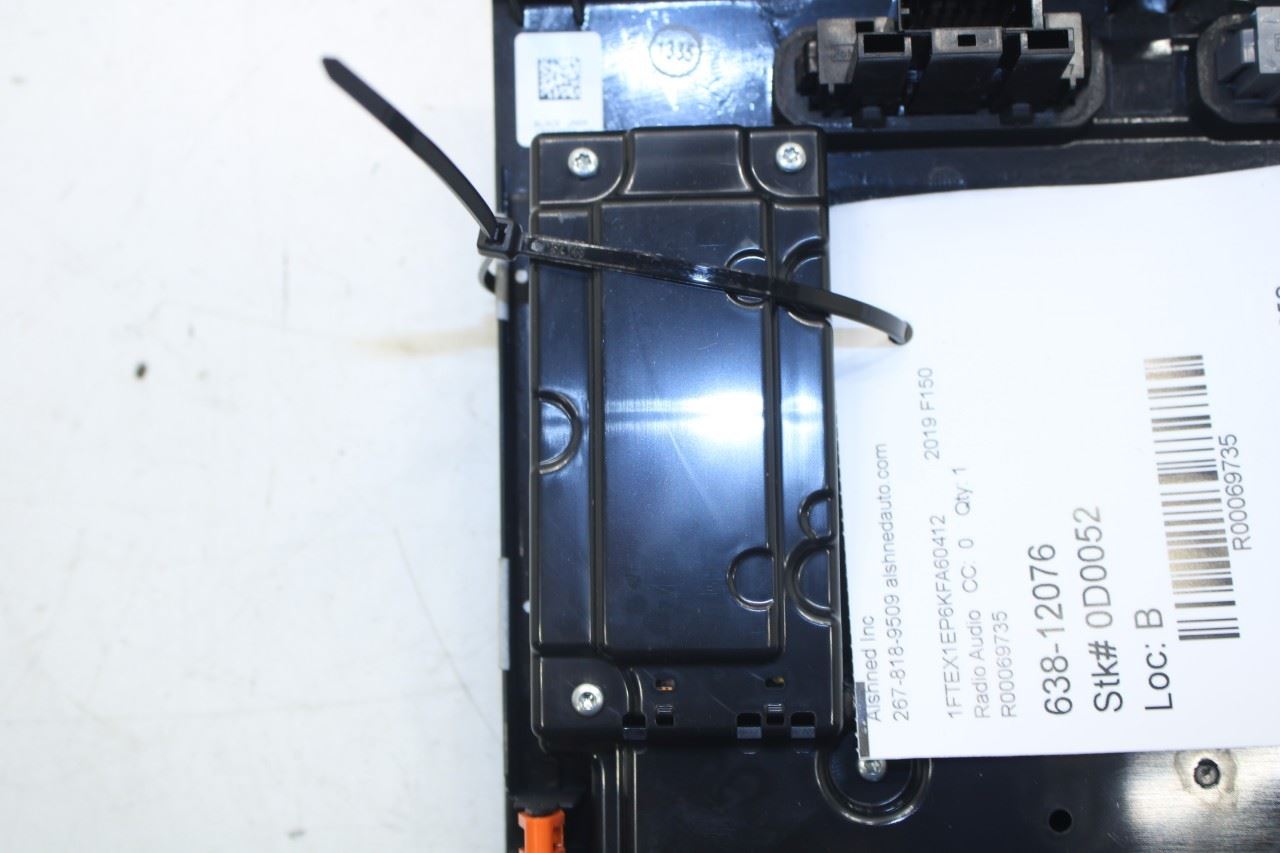 2019-20 Ford F150 XL HVAC Climate Radio Faceplate Control Panel KL3T-18E243-ADD - Alshned Auto Parts