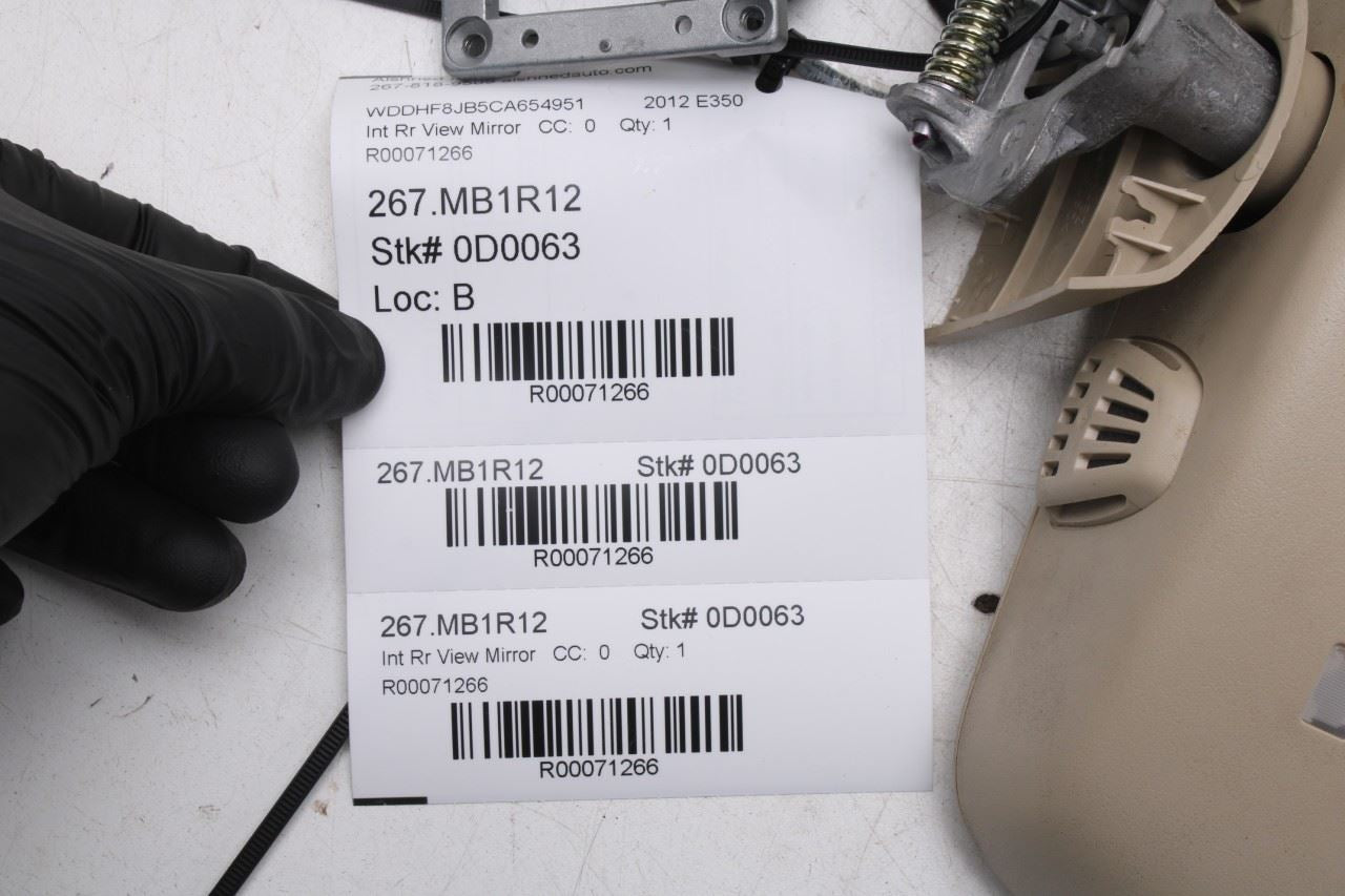 2012-2013 Mercedes-Benz E350 Sport 4MATIC Interior Inside Rear View Mirror - Alshned Auto Parts