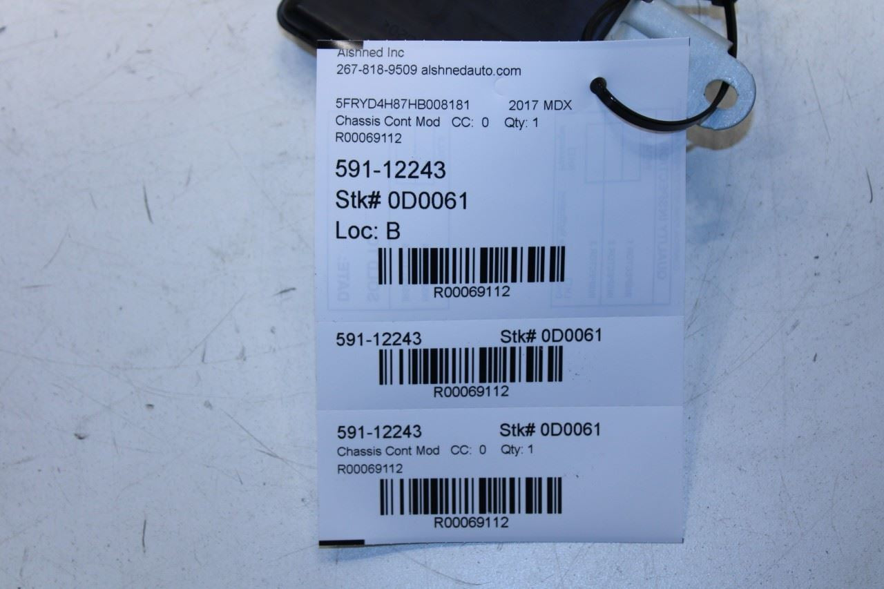 2017-2018 Acura MDX Advance 3.5L AWD Transfer Case Control Module 48310-5ND-A01 - Alshned Auto Parts