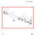 14-19 Chevrolet Silverado 1500 4WD Front Axle Drive Propeller Shaft 22760960 OEM - Alshned Auto Parts