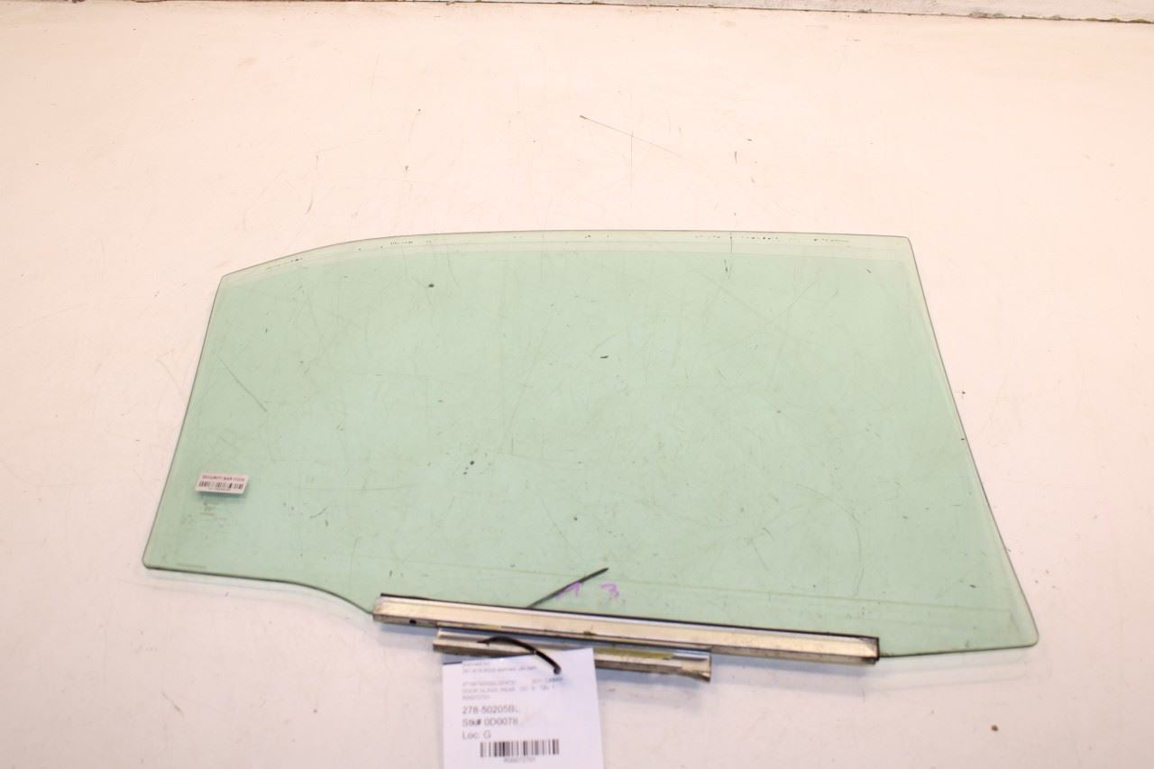 2007-2011 Toyota Camry LE Rear Left Driver Side Door Window Glass 68104-06090 - Alshned Auto Parts