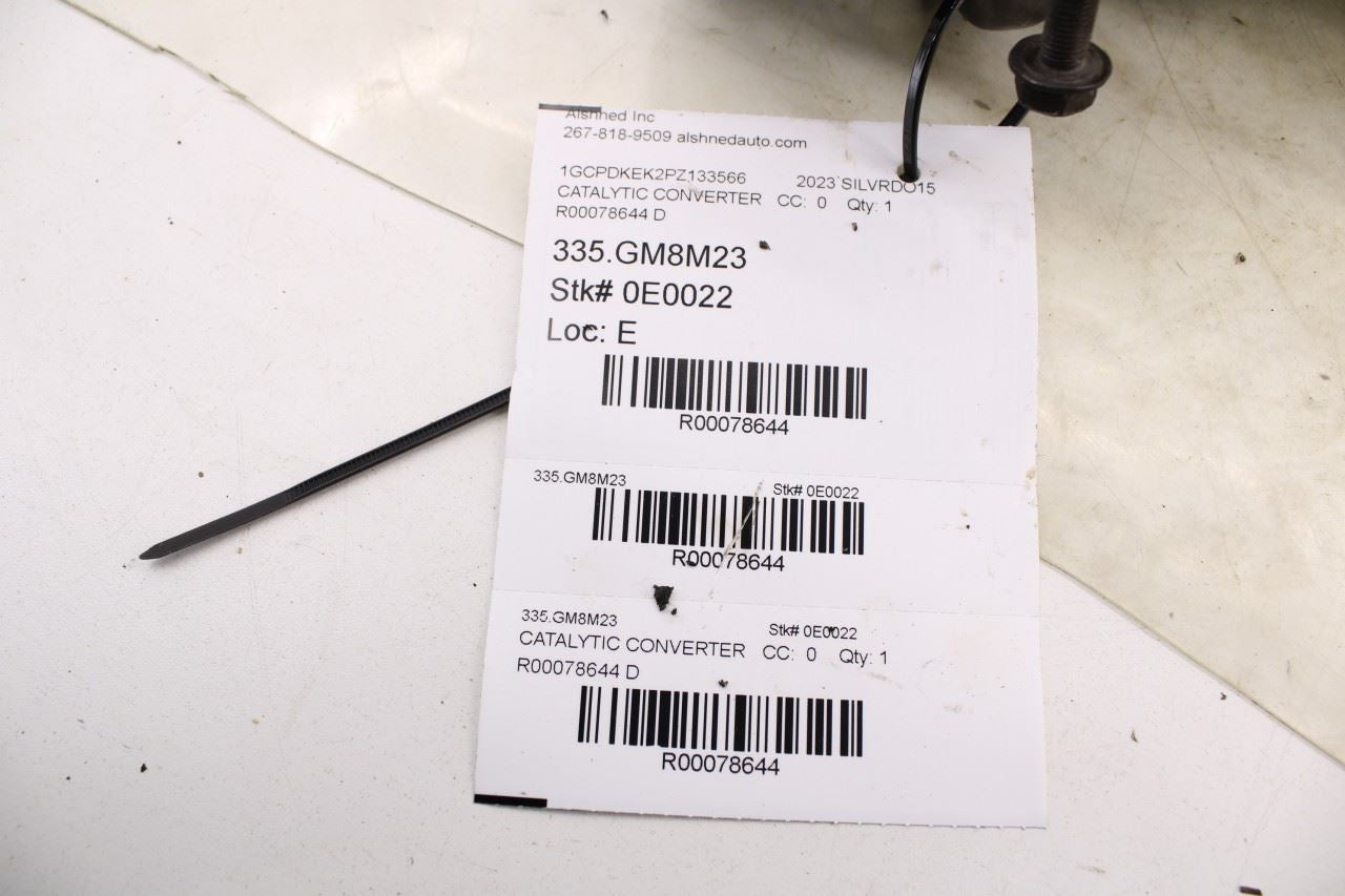 2023-2025 Chevrolet Silverado LT-L 2.7L Exhaust System Pipe 12713947 OEM *ReaD* - Alshned Auto Parts