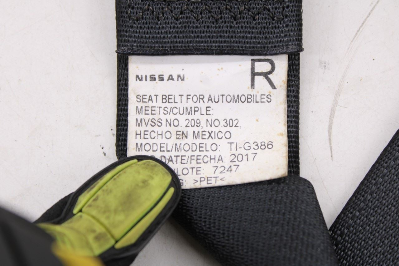 2014-20 Infiniti QX60 Front Passenger Right Side Seat Belt Retractor 86884-9NB3B - Alshned Auto Parts