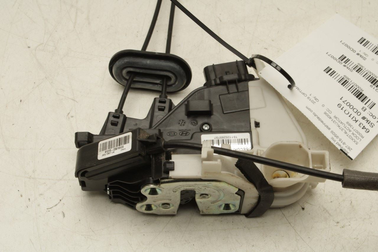 16-20 Kia Optima LX Front Left Driver Side Door Lock Latch Actuator 81315-D5010 - Alshned Auto Parts