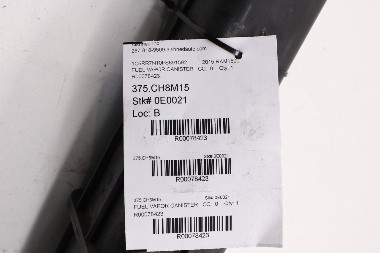11-2017 RAM 1500 Laramie 5.7L Fuel Vapor Evaporator Emission Canister 5147075AD - Alshned Auto Parts