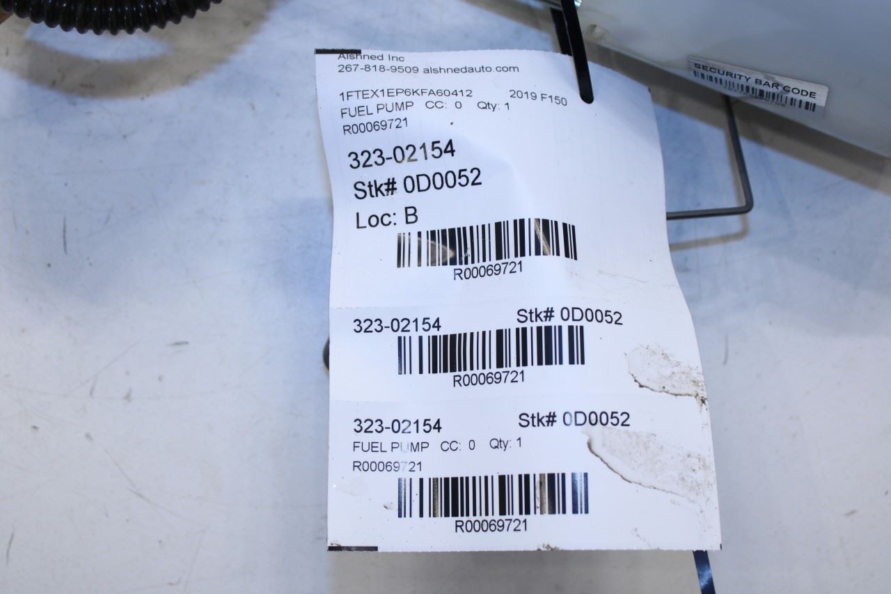 2015-2020 Ford F150 XL Super Cab 2.7L Fuel Pump Assembly FL3Z-9H307-M OEM - Alshned Auto Parts