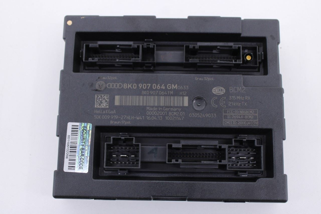 2013-2016 Audi S4 Premium Plus Body Computer Control Module BCM BCU 8K0907064GM0