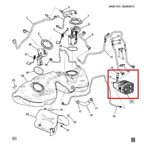 2013-2019 Cadillac ATS 2.0L Fuel Vapor Evaporator Emission Canister 84159632 OEM - Alshned Auto Parts