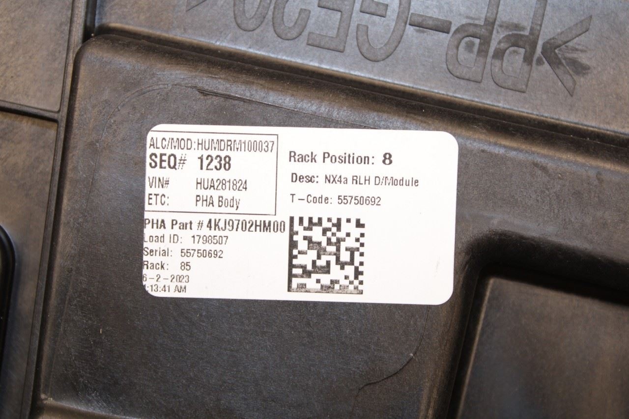 22-25 Hyundai Tucson SEL Rear Left Door Window Regulator w/ Carrier and Speaker - Alshned Auto Parts