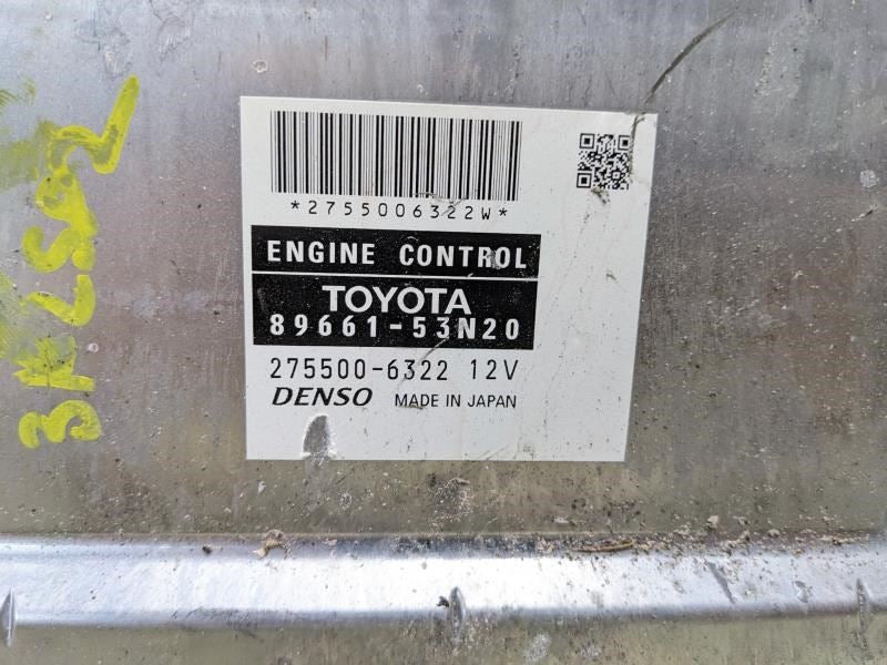 2014-2015 Lexus IS350 Engine Computer Control Module ECU ECM 89661-53N20 OEM - Alshned Auto Parts