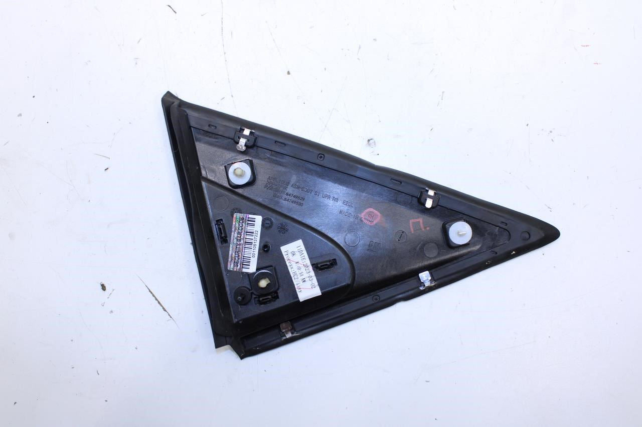 2019-2025 Cadillac XT4 Premium Rear Right Upper Quarter Panel Applique 84749529 - Alshned Auto Parts