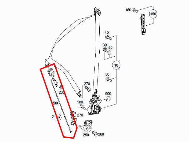 2012-15 Mercedes-Benz ML350 3.5L RWD Front Left or Right Side Seat Belt Buckle - Alshned Auto Parts