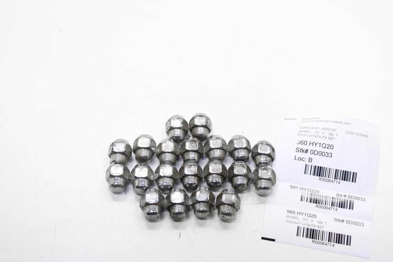 1999-2025 Hyundai Sonata SE Wheel Lug Nut Set of 20 52950-14140 52951-31330 OEM - Alshned Auto Parts