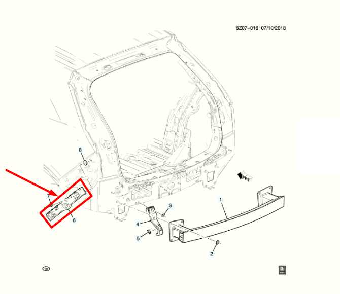 2019-2025 Cadillac XT4 Premium Rear Left and Right Bumper Guide Support Bracket - Alshned Auto Parts