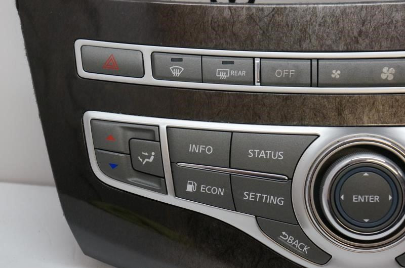 2014-2017 Infiniti QX60 Radio Faceplate Climate Control Panel 28395-3JA0A OEM - Alshned Auto Parts