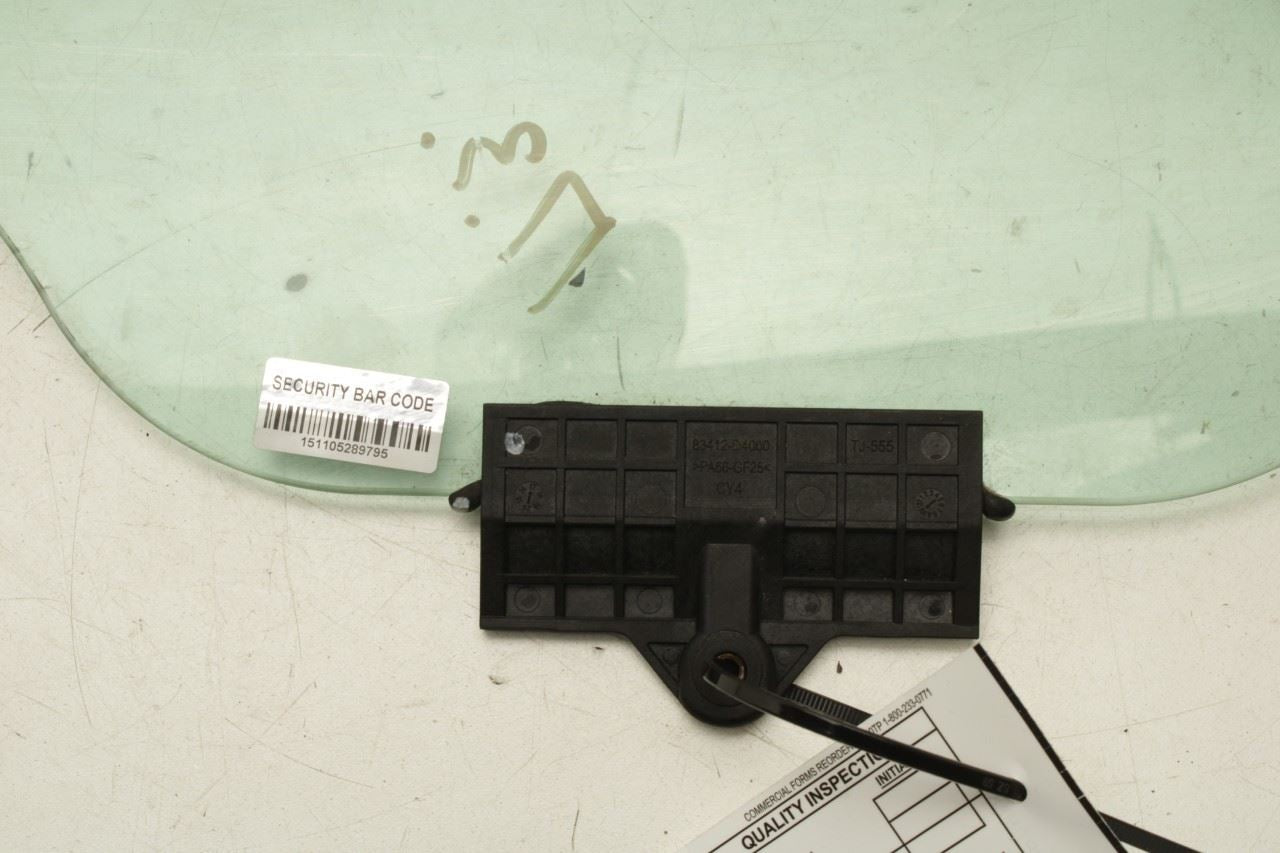 16-20 Kia Optima LX Rear Right Passenger Side Door Window Glass 83420-D5010 OEM - Alshned Auto Parts