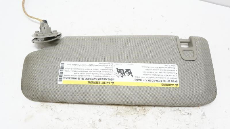 14-16 Cadillac ATS Passenger Right Side Sun Visor Gray OEM 22980473 - Alshned Auto Parts