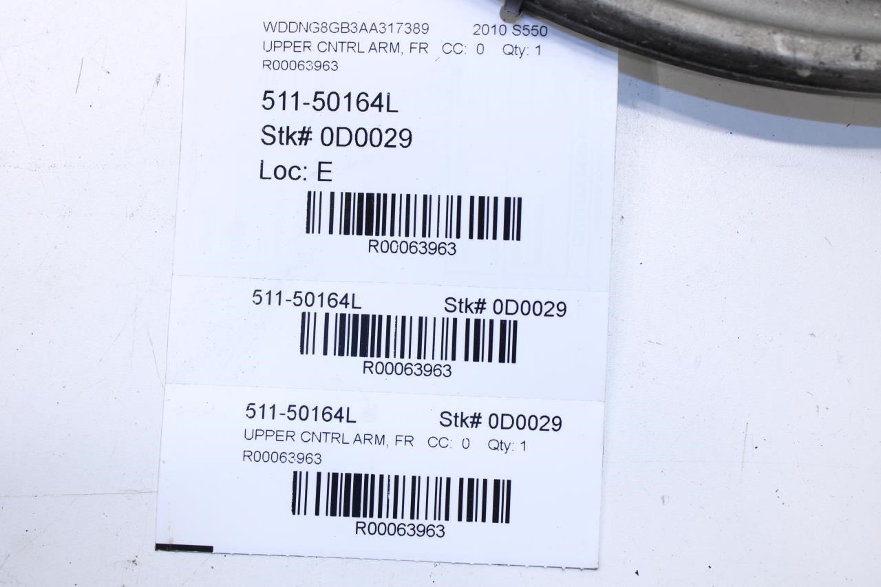 2007-2013 Mercedes-Benz S550 AWD Front Left Upper Control Arm 221-330-89-07-80 - Alshned Auto Parts