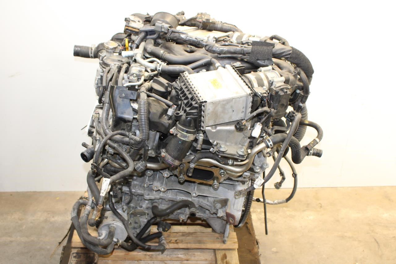 17-23 Infiniti Q50 Luxe RWD 3L Engine Motor VIN E 4th digit VR30DDTT 300HP 111K - Alshned Auto Parts