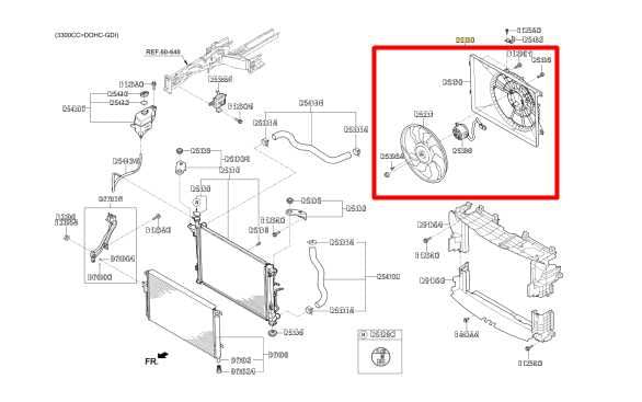 2015-20 Kia Sorento LX 3.3L Left Side Radiator Cooling Fan Motor Assy 25304C6710 - Alshned Auto Parts