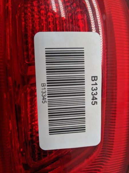19-21 Jeep Grand Cherokee Rear Driver Left Side Outer Tail Light Lamp 68110017AG7