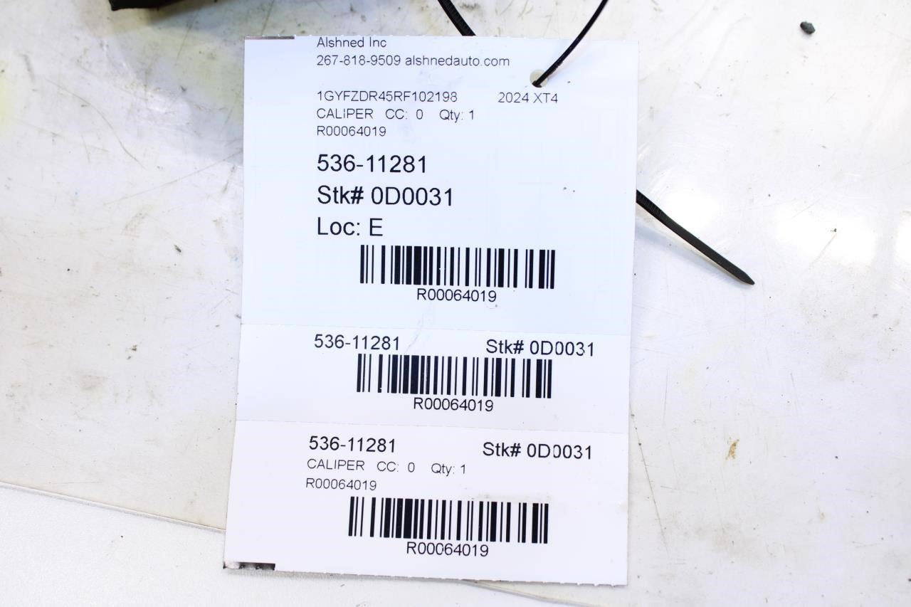 2020-25 Cadillac XT4 Premium Front Left Driver Side Brake Disc Caliper 13529530 - Alshned Auto Parts