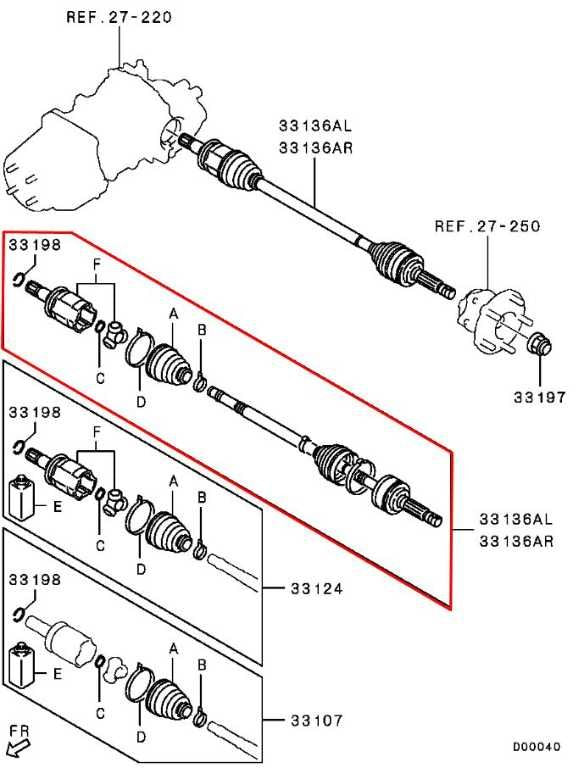 20-25 Mitsubishi Outlander Sport SE 4x4 Rear Right Side CV Axle Drive Half Shaft1
