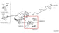 19-21 Infiniti QX50 ESSENTIAL Driver Left Side Rear View Mirror 96302-5NA4A OEM - Alshned Auto Parts
