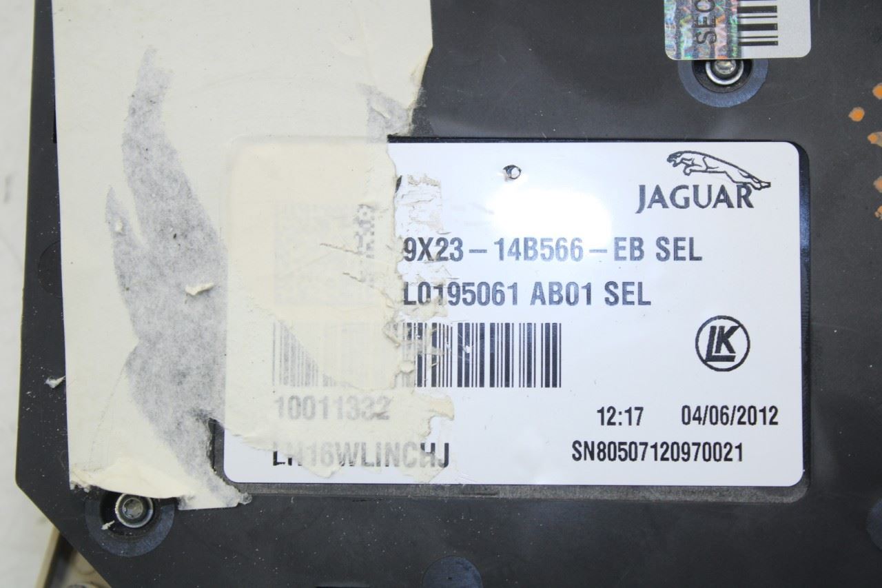 10-15 Jaguar XF Portfolio Front Left Power Seat Adjustment Switch 9X23-14B566-EB - Alshned Auto Parts