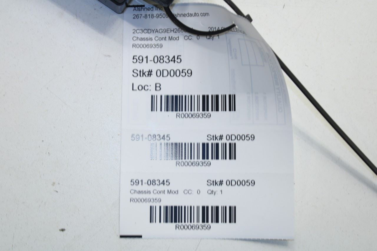 2011-2014 Dodge Challenger SXT Theft-Locking Keyless Entry Module 68065943AF OEM - Alshned Auto Parts