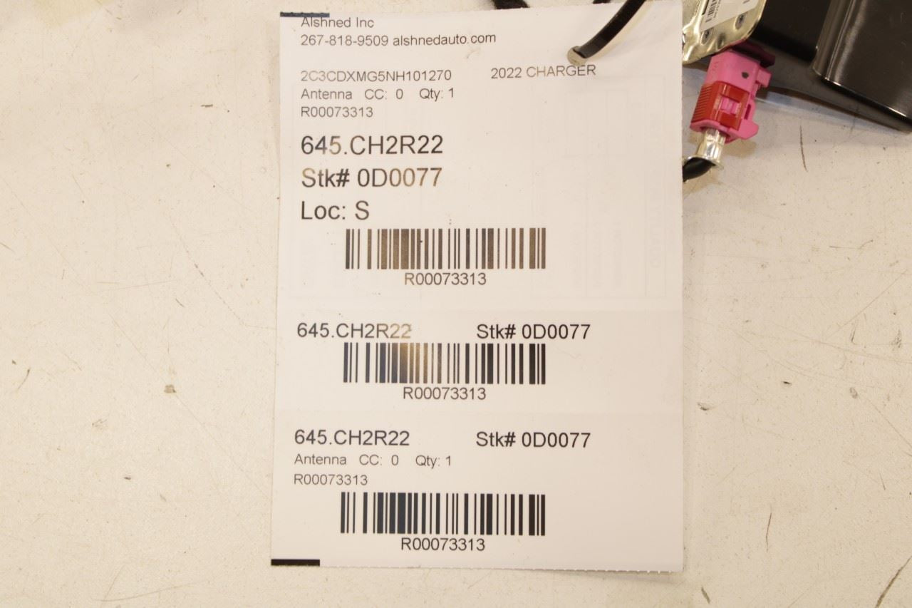 2017-2023 Dodge Charger GT AWD Satellite Antenna Control Module 68293977AA OEM - Alshned Auto Parts