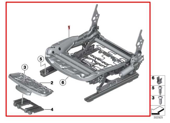 11-17 BMW X3 xDrive28i Front Seat Right Side Lower Track Frame Cushion w/ Motors - Alshned Auto Parts
