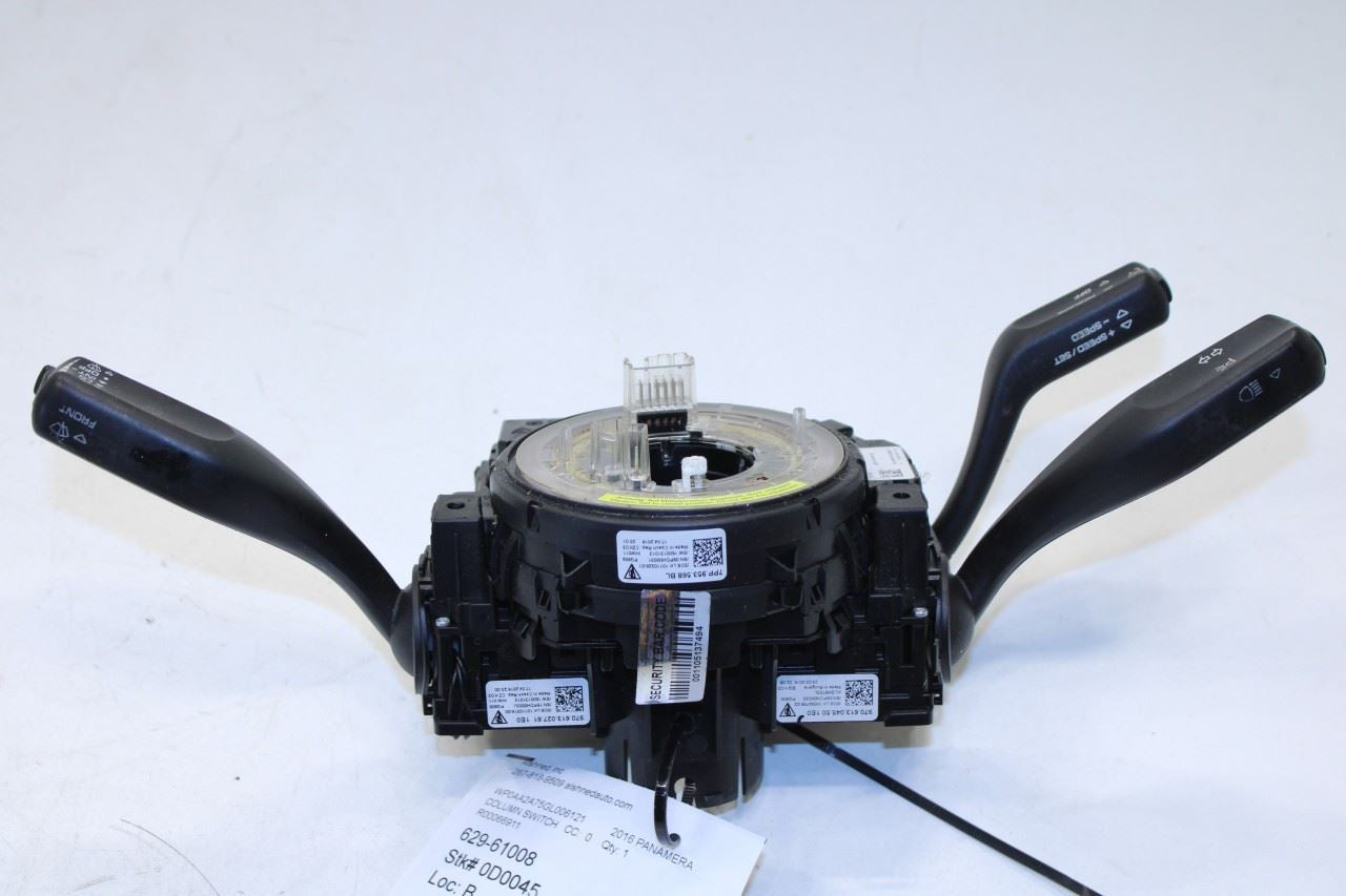 14-16 Porsche Panamera 4 3.6L AWD Steering Column Light Turn Signal Wiper Switch - Alshned Auto Parts