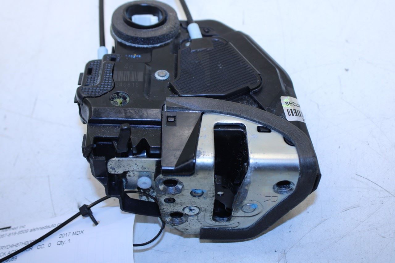 2014-20 Acura MDX Advance Rear Right Side Door Lock Latch Actuator 72610-TR3-A11 - Alshned Auto Parts