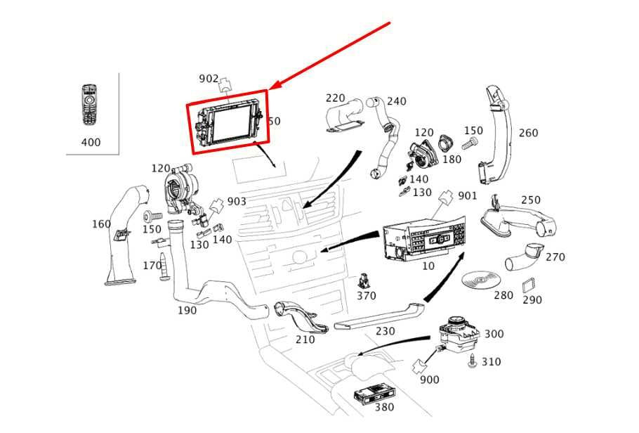 10-14 Mercedes-Benz E350 Sport 4Matic Dash Information Display Screen 2129004407 - Alshned Auto Parts