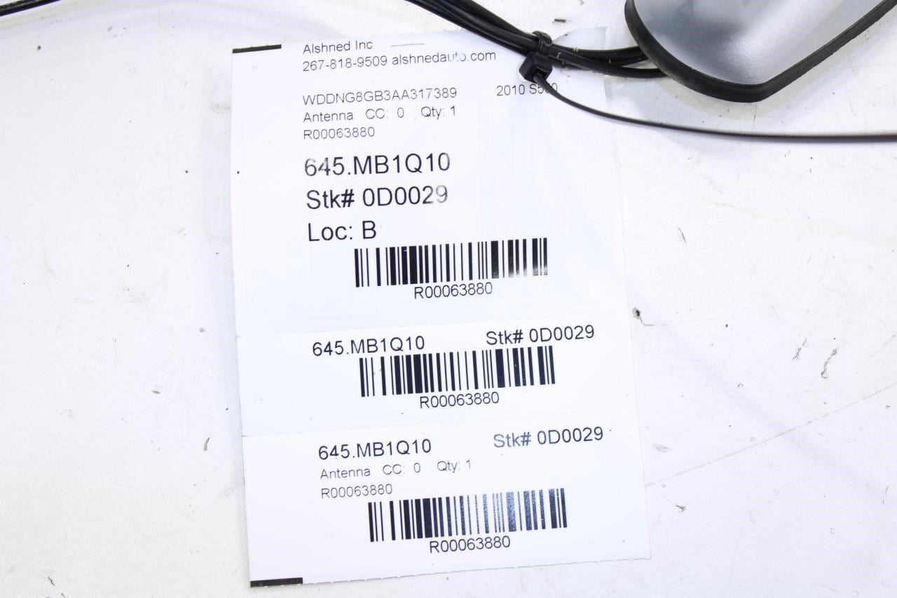 2007-2013 Mercedes-Benz S550 Exterior Shark Fin Antenna 221-820-57-75-9775 OEM - Alshned Auto Parts