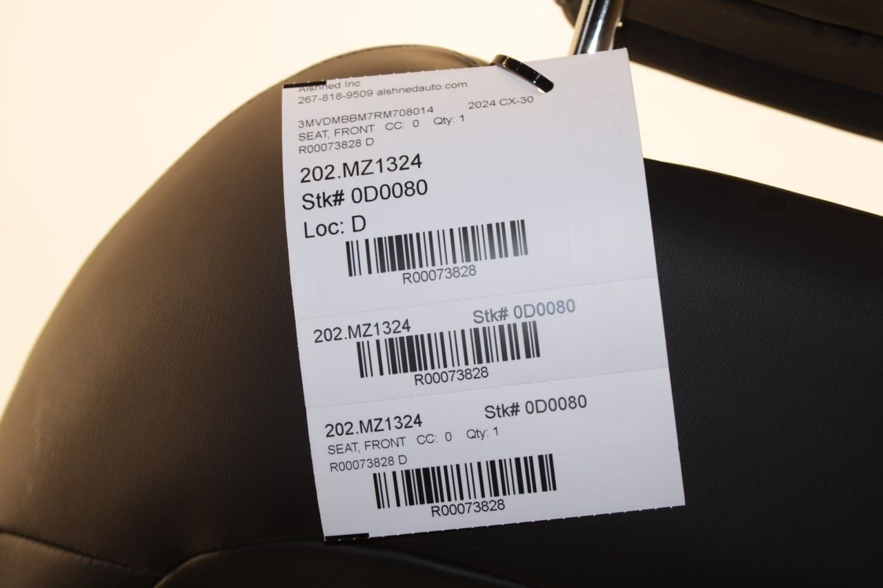 2021-2025 Mazda CX30 S 2.5L AWD Front Passenger Right Side Seat Complete *ReaD* - Alshned Auto Parts