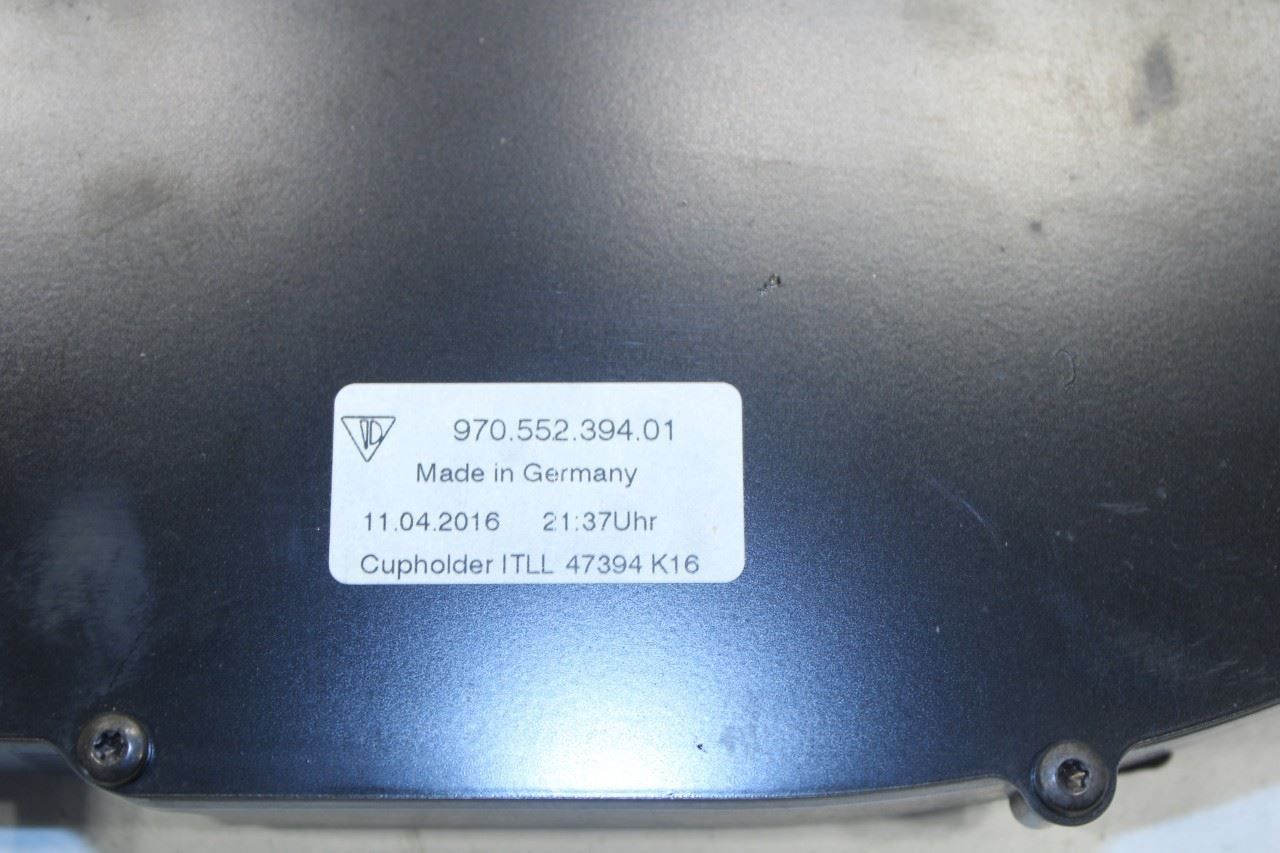 10-16 Porsche Panamera 4 Front Dash Passenger Right Side Dual Cup Holder *ReaD* - Alshned Auto Parts