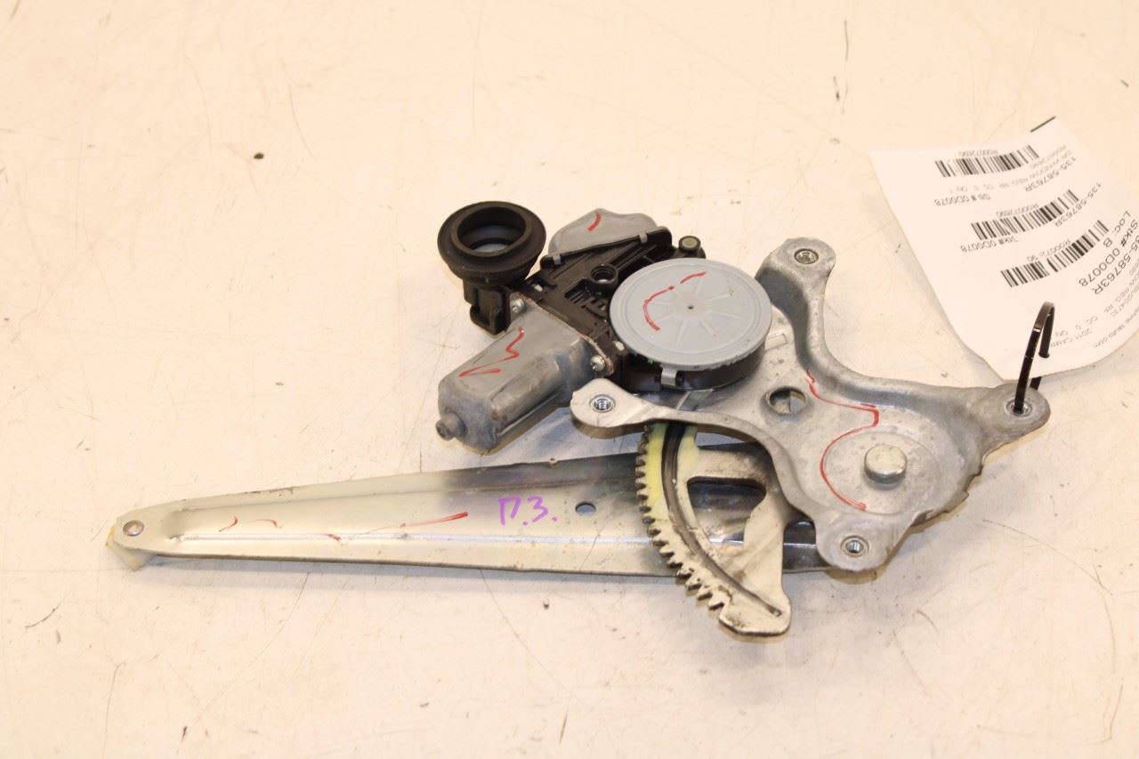 2007-11 Toyota Camry LE Rear Right Passenger Side Door Window Regulator w/ Motor - Alshned Auto Parts