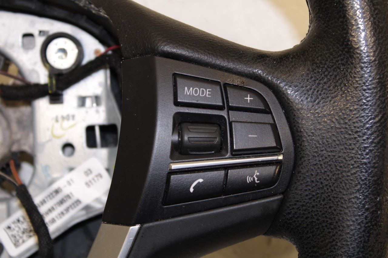 2011-2017 BMW X3 xDrive28i 2.0L AWD Steering Wheel Leather w/ Control Buttons - Alshned Auto Parts
