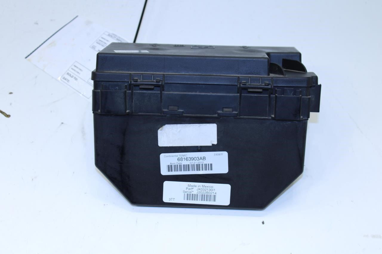 11-15 Jeep Wrangler 3.6L Totally Integrated Power Module Fuse Box 68163903AB OEM - Alshned Auto Parts