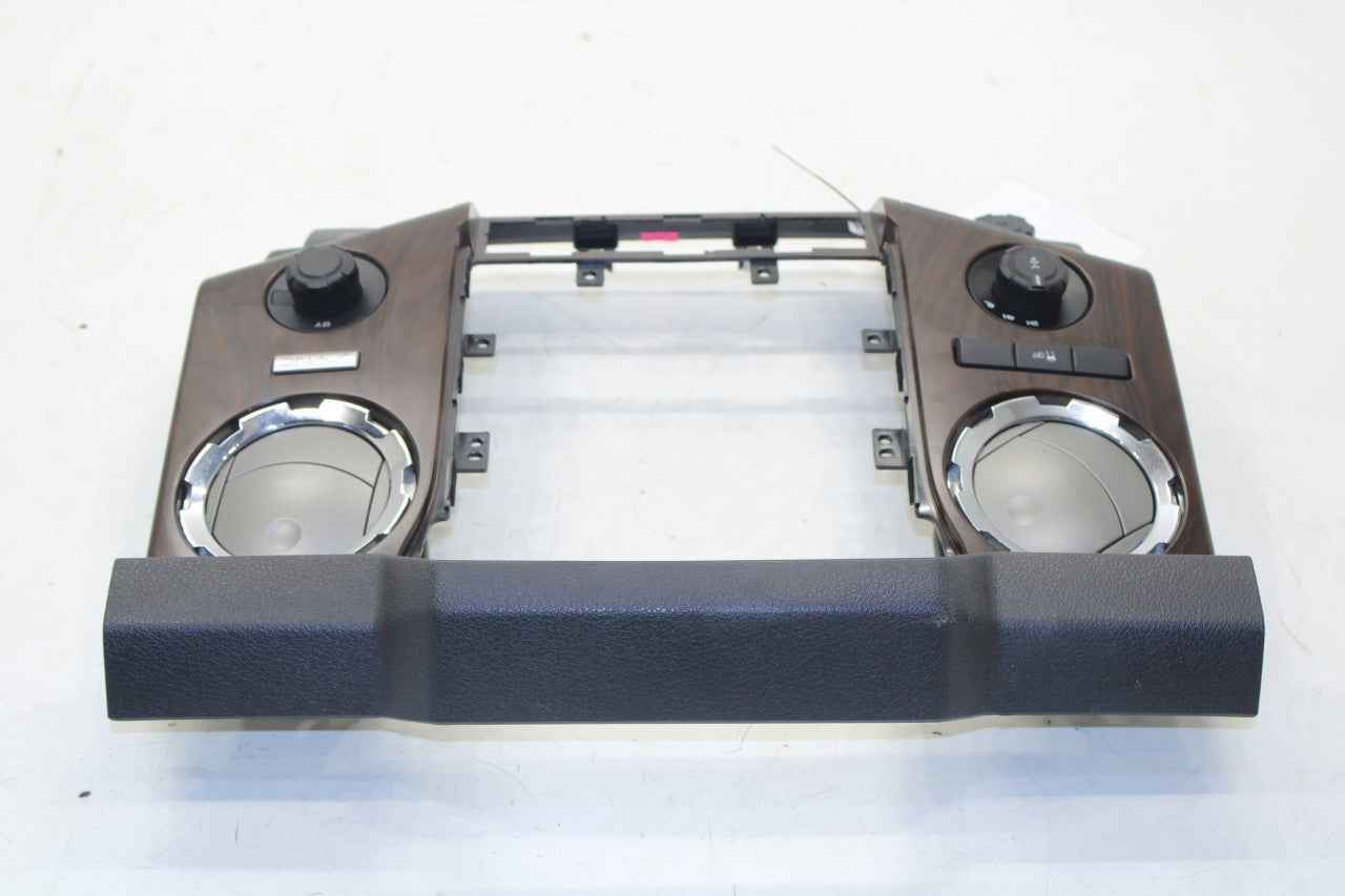 13-16 Ford F250 Lariat Dash Climate Control Trim Bezel w/ Air Vents and Switches - Alshned Auto Parts