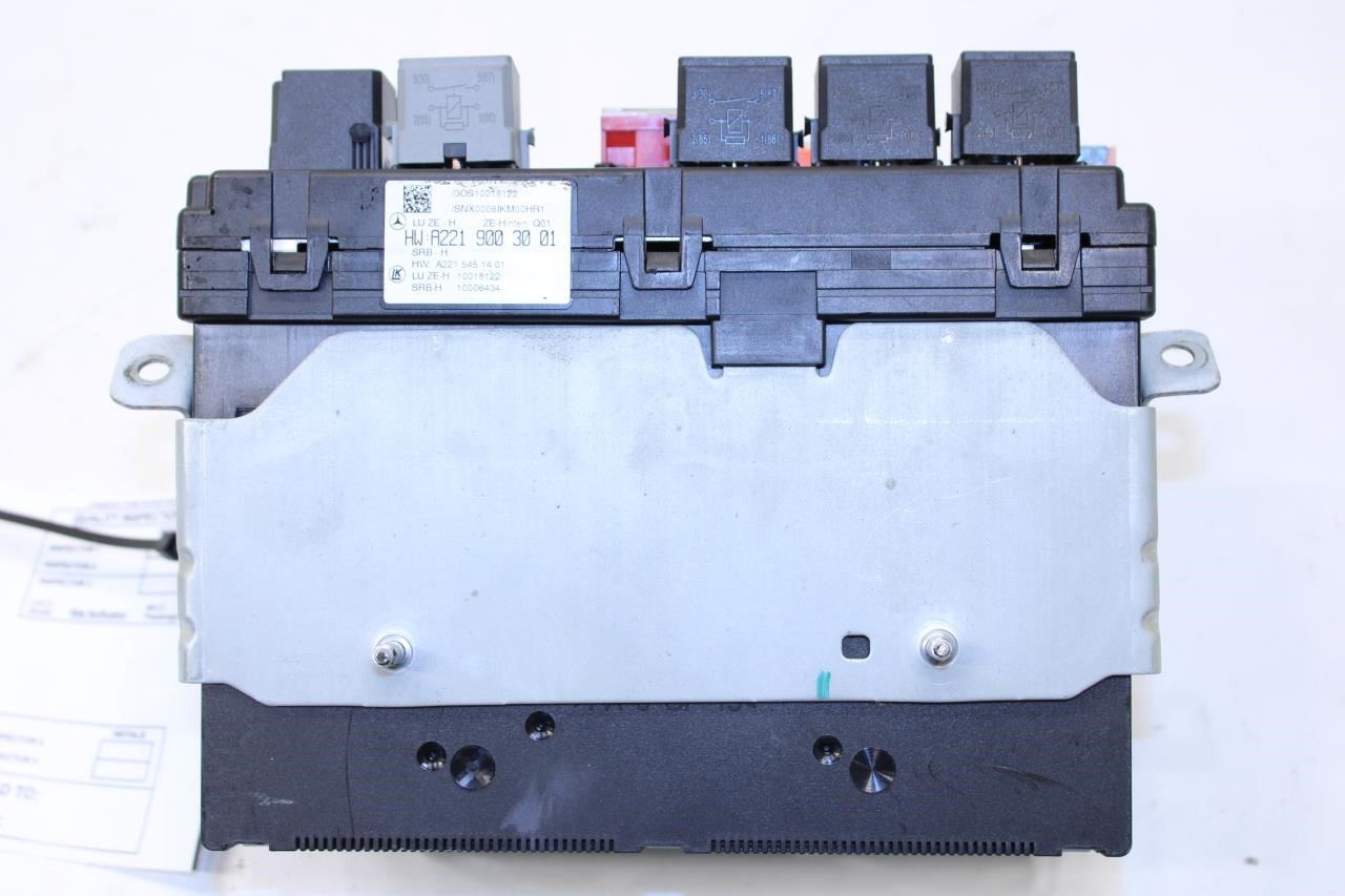 2009-10 Mercedes-Benz S550 Rear Trunk Fuse Relay Junction Box 221-545-14-01 OEM - Alshned Auto Parts